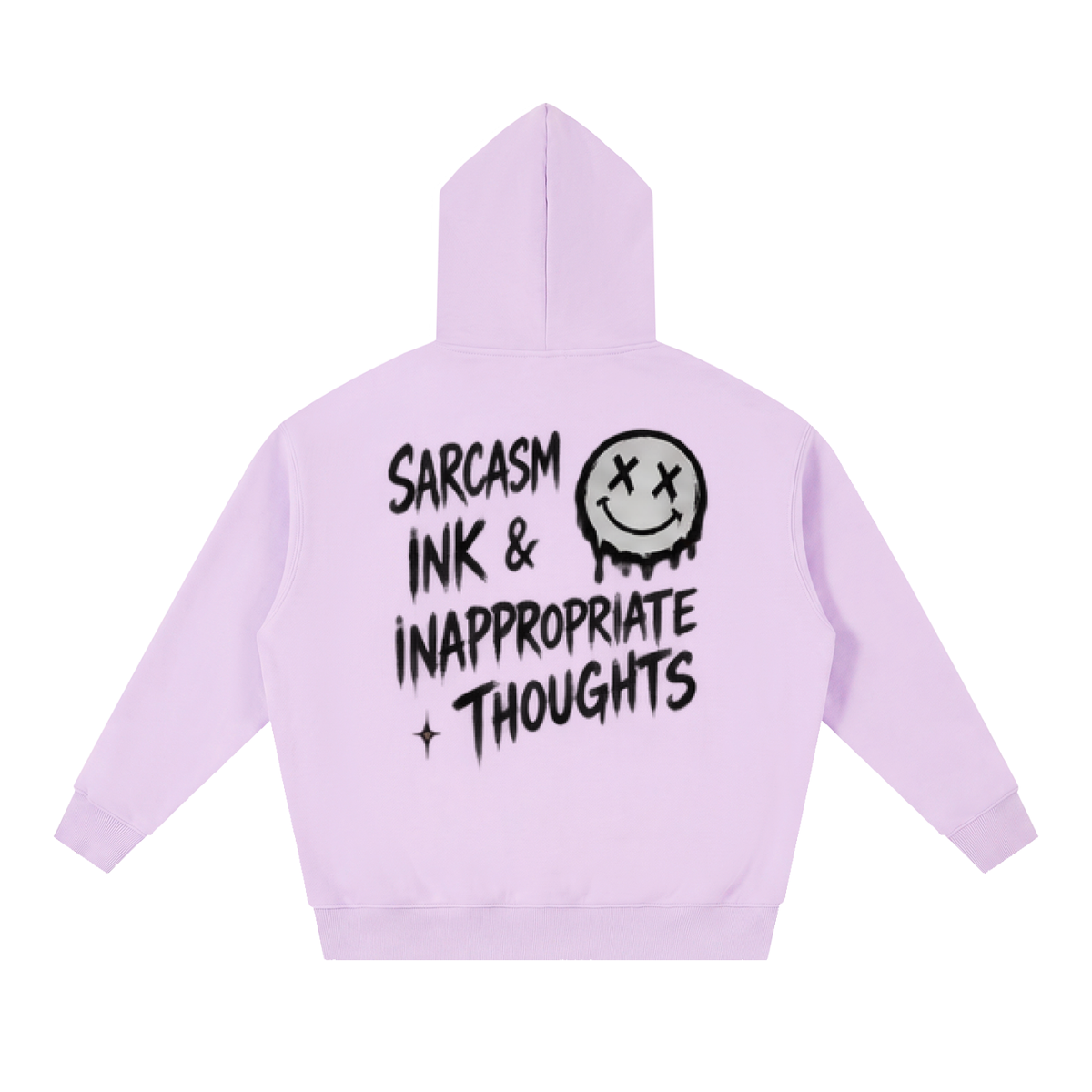 Sarcasm, Ink & Inappropriate Thoughts Oversized Hoodie