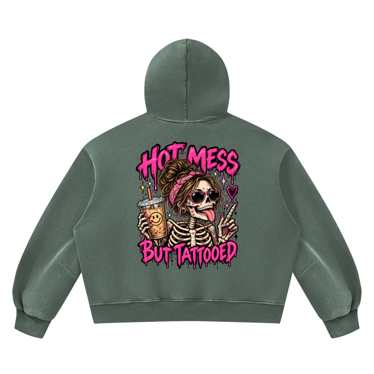 Hot Mess But Tattooed Hoodie