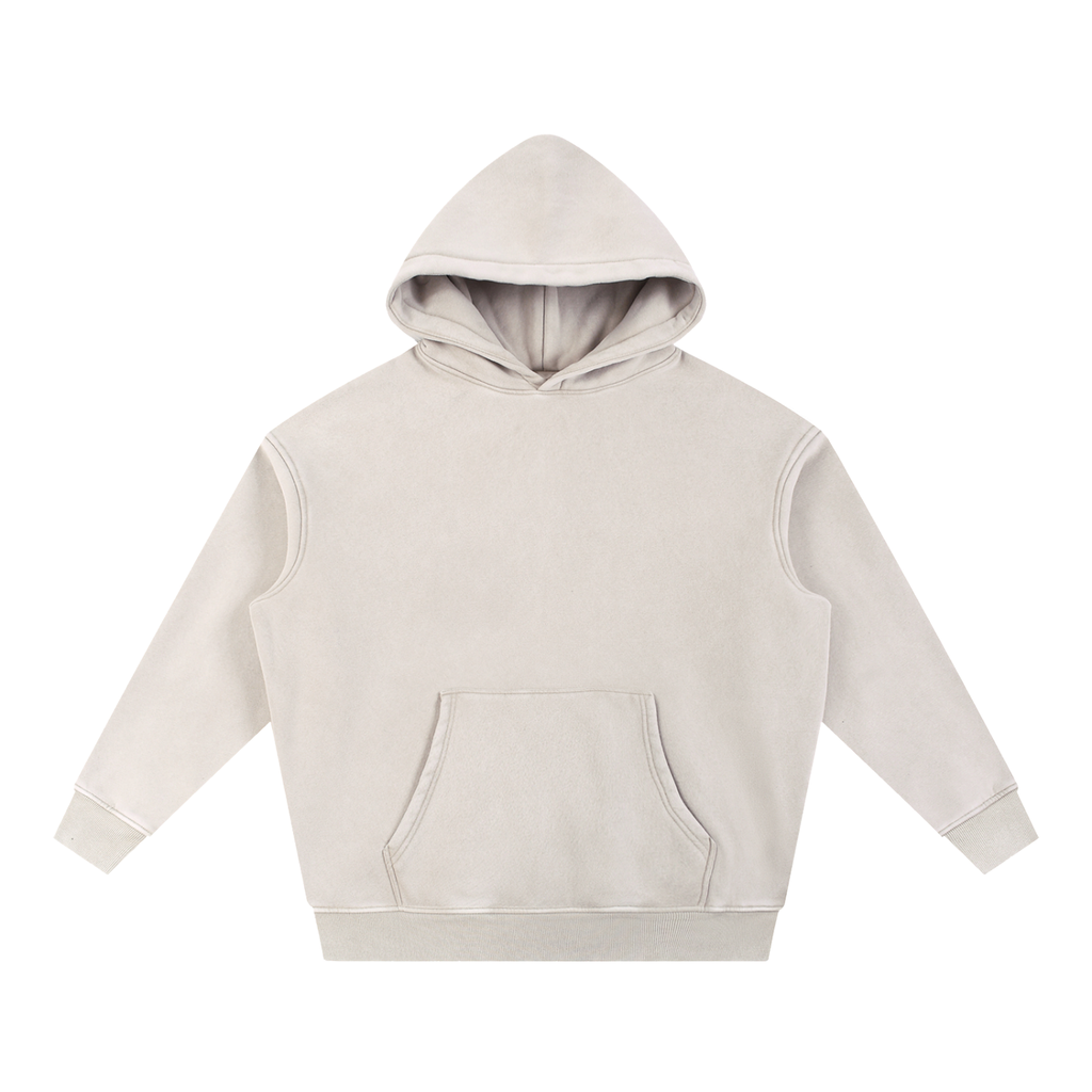 No Fucks Given Snow Wash Oversized Hoodie | Haven Unfiltered