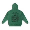 Cozy Little Menace Ghost Snow Wash Oversized Hoodie | Haven After Autumn Collection