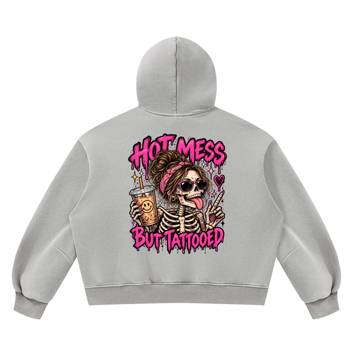 Hot Mess But Tattooed Hoodie