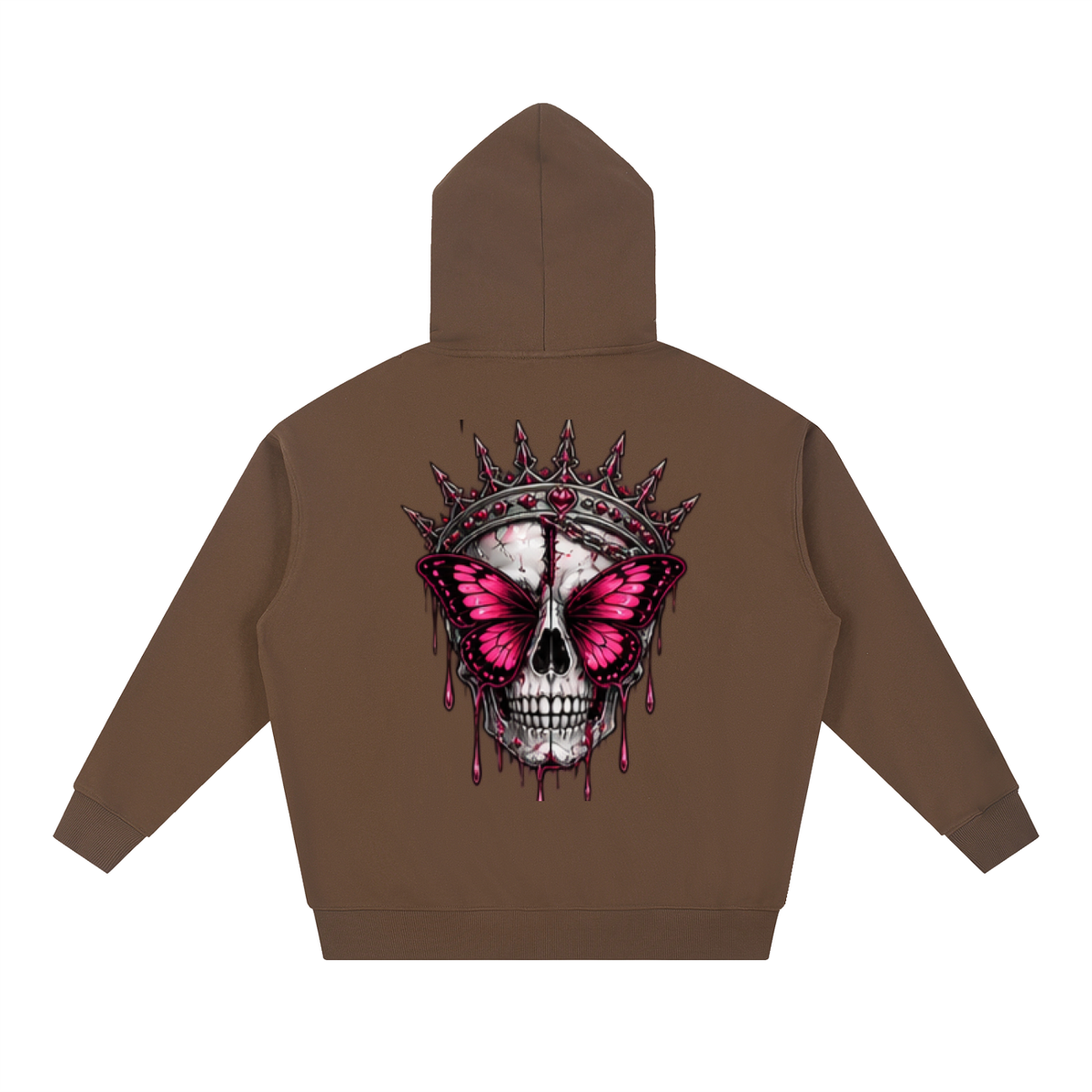 Haven X Static Hearts – Crowned in Chaos Adult Hoodie