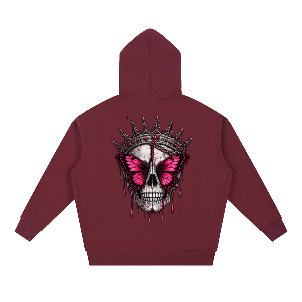 Haven X Static Hearts – Crowned in Chaos Adult Hoodie