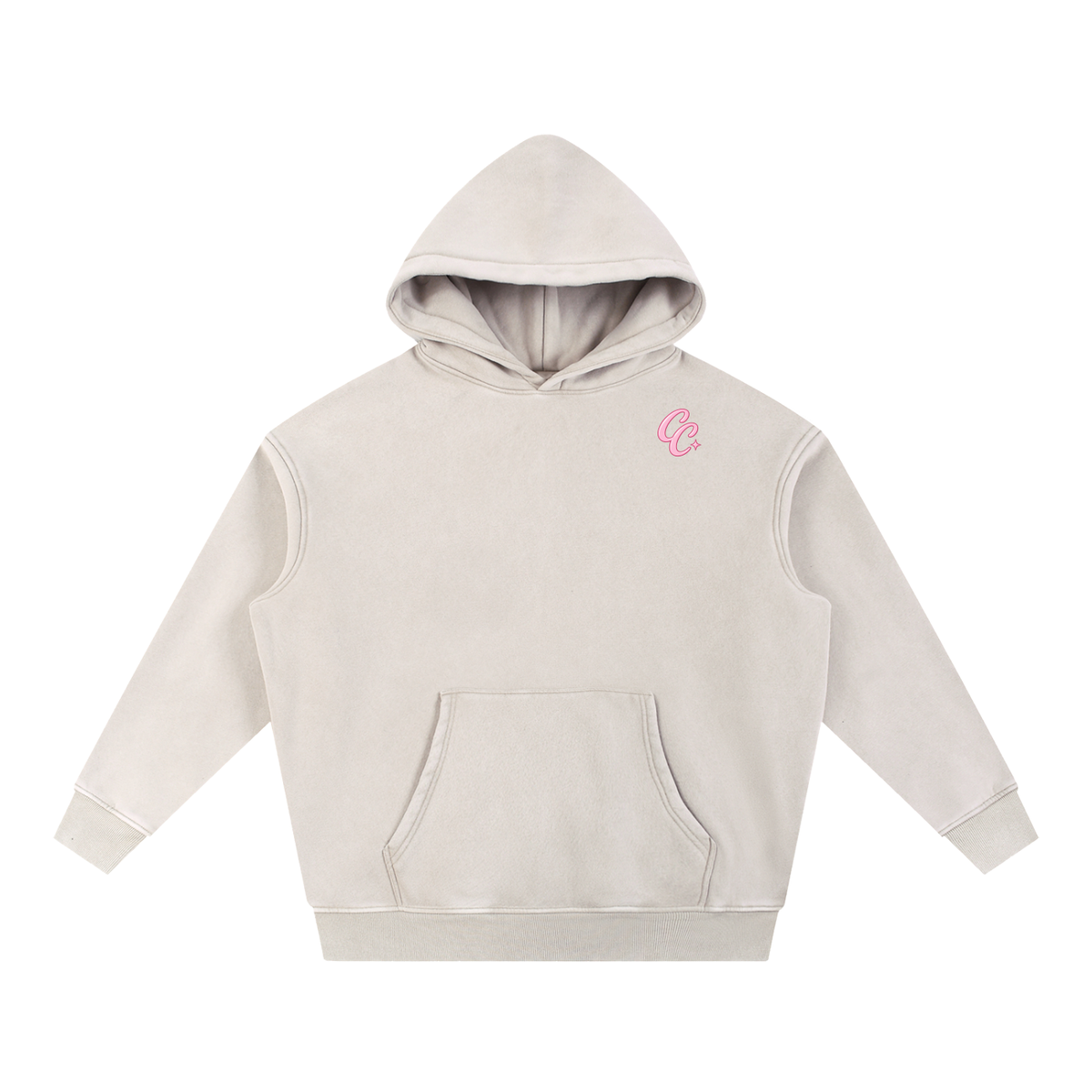 Cherry Club Signature Snowwash Oversized Hoodie | Haven x Cherry Club Collab