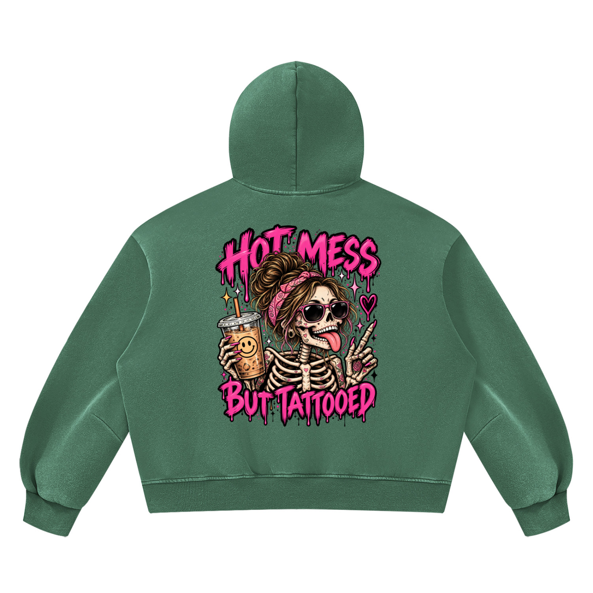 Hot Mess But Tattooed Hoodie