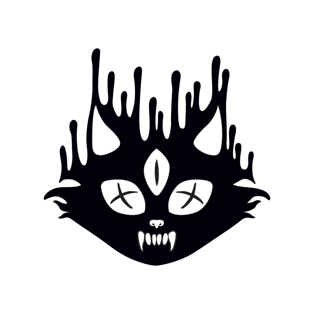 Doom - Melting Cat Enamel Pin