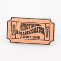 Emotional Rollercoaster Enamel Pin