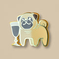 Pug x Irish Coffee Pin