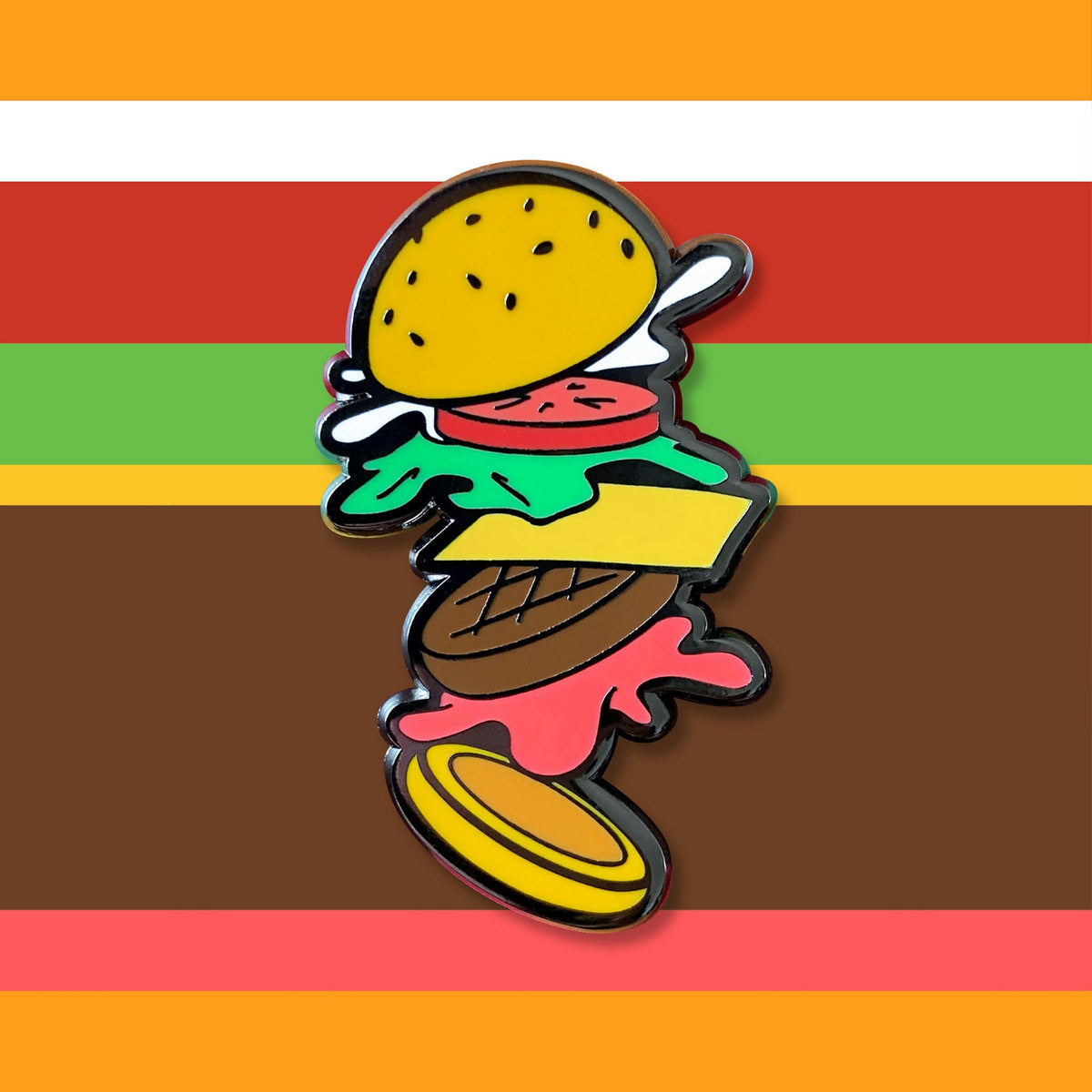 Hamburger Pin