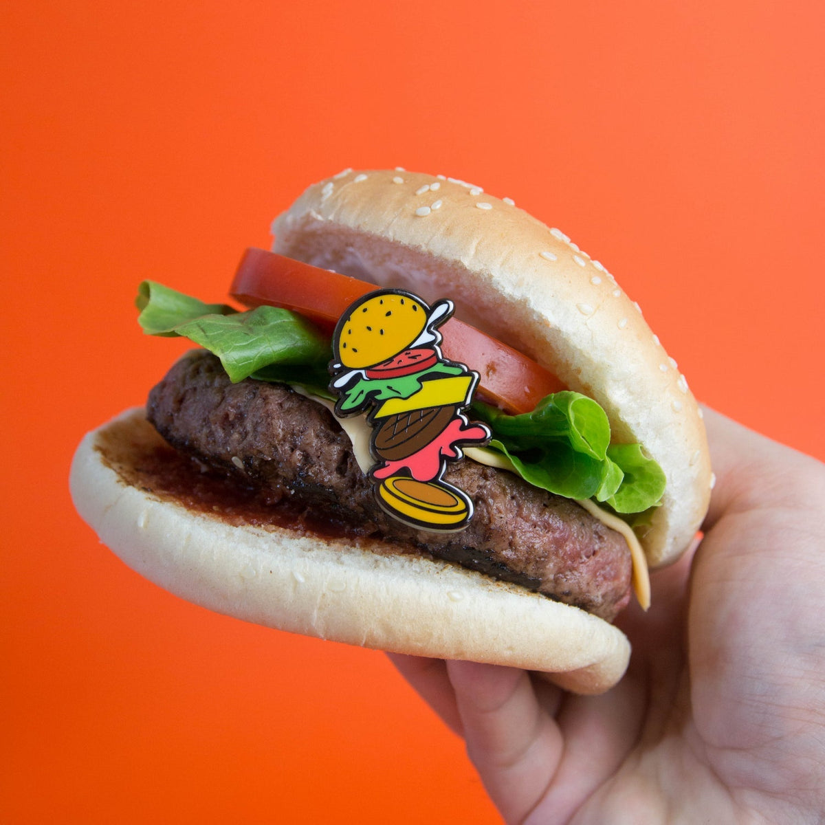 Hamburger Pin