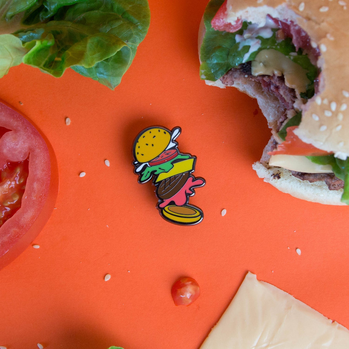 Hamburger Pin