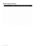Tattoo Artist Inventory & Supply Tracker