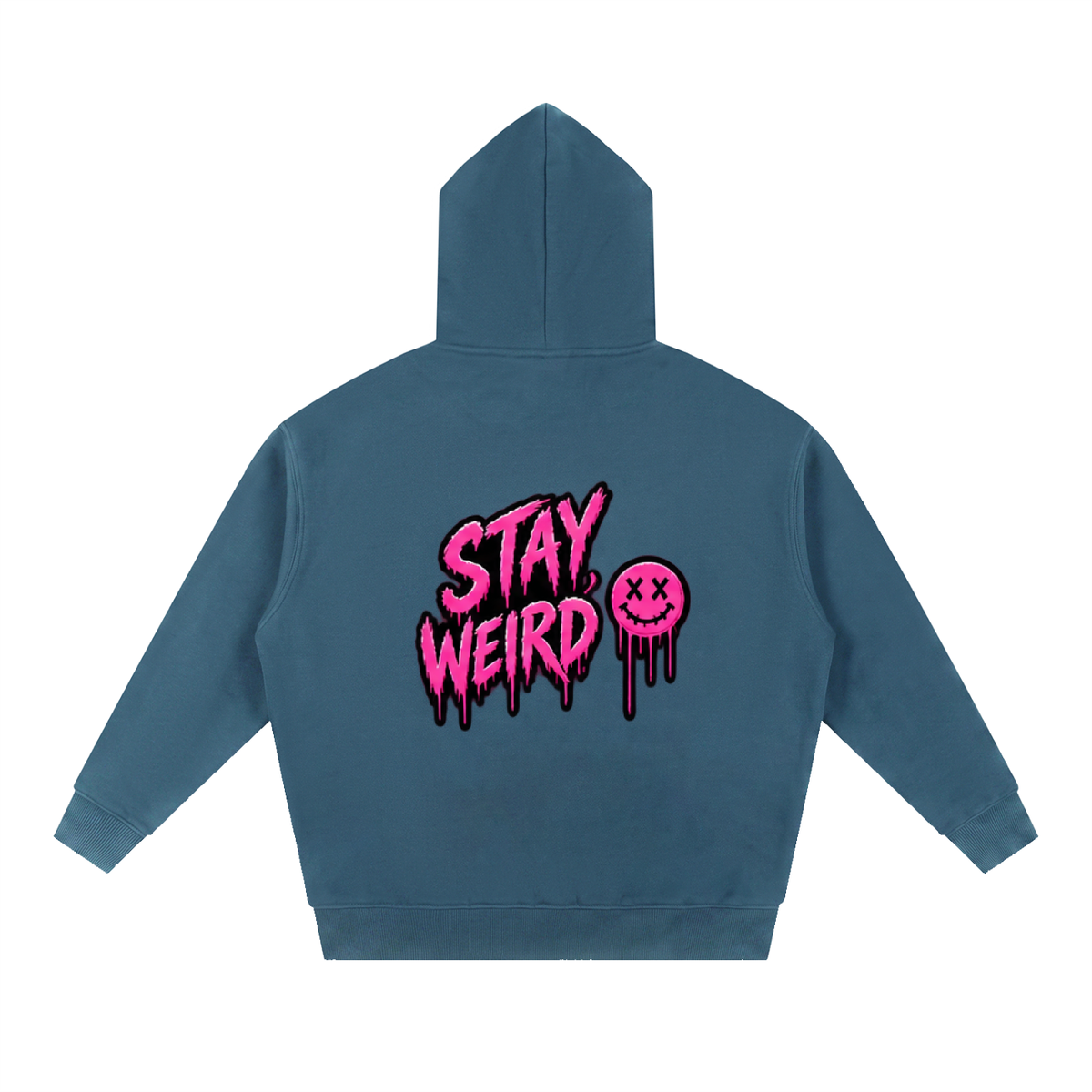Stay Weird Boxy Oversized Hoodie | Haven Unfiltered Collection