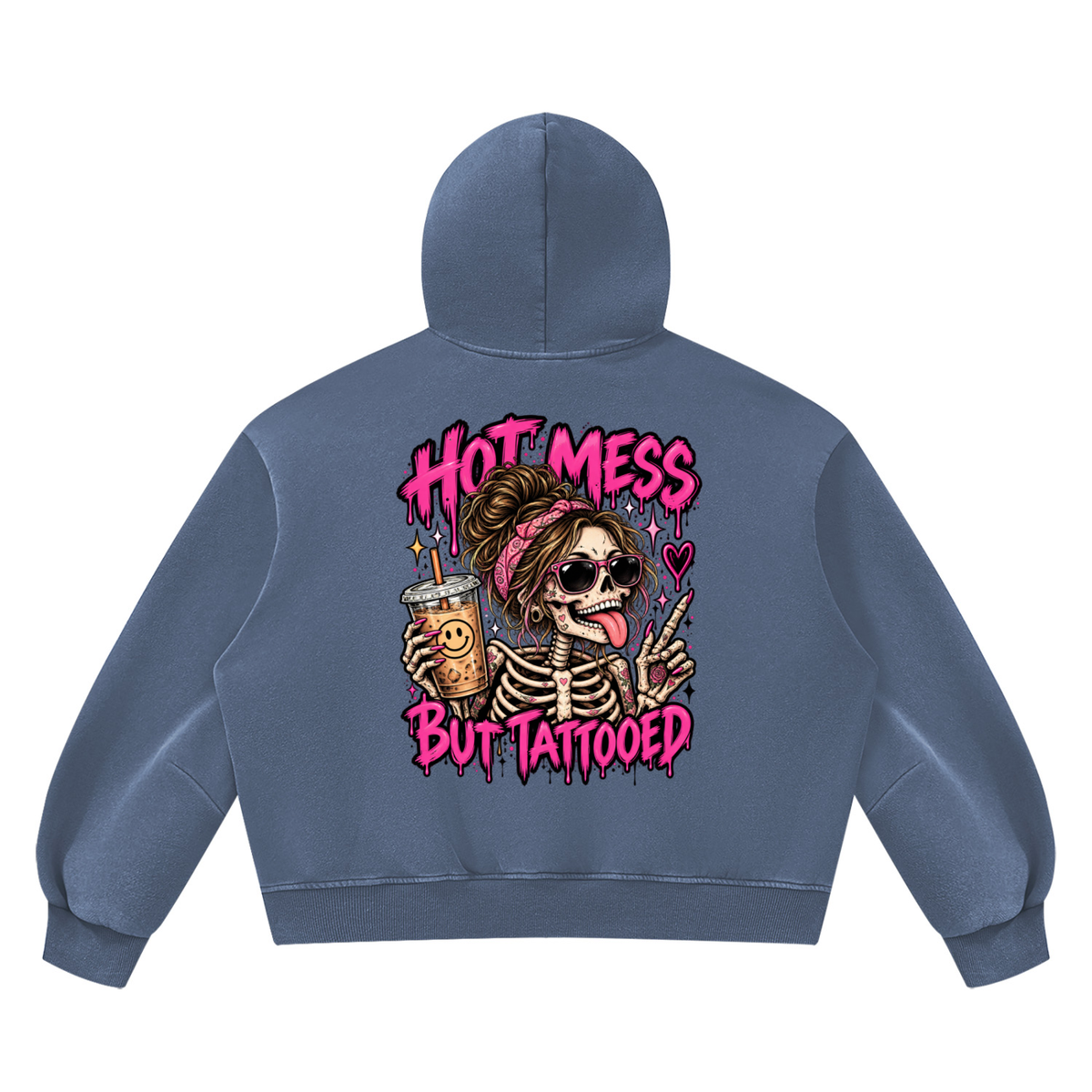 Hot Mess But Tattooed Hoodie