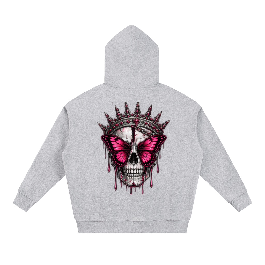 Haven X Static Hearts – Crowned in Chaos Adult Hoodie