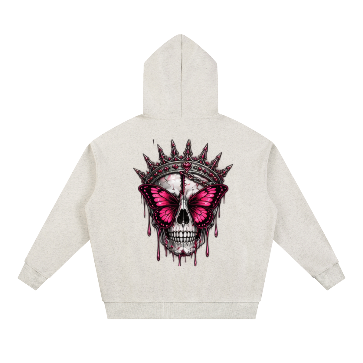 Haven X Static Hearts – Crowned in Chaos Adult Hoodie