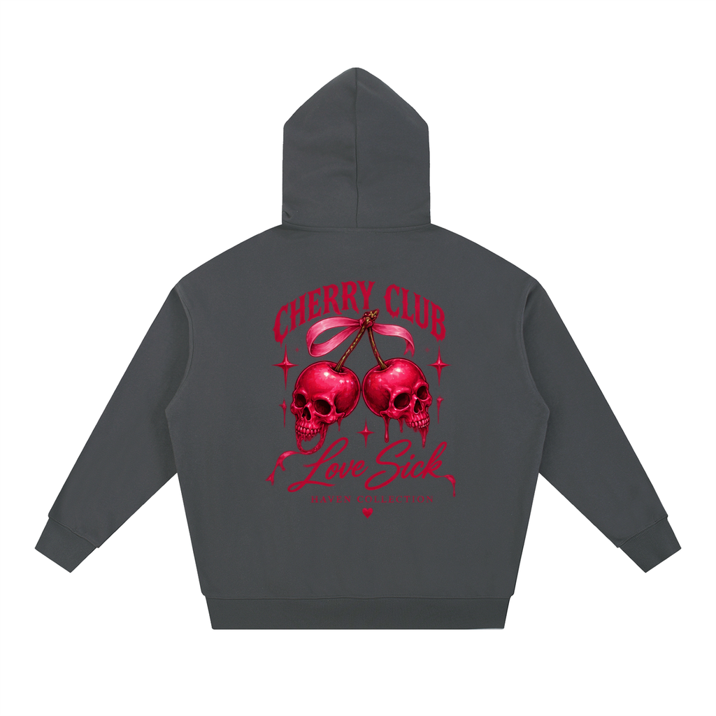 Haven x Cherry Club – Love Sick Oversized Hoodie