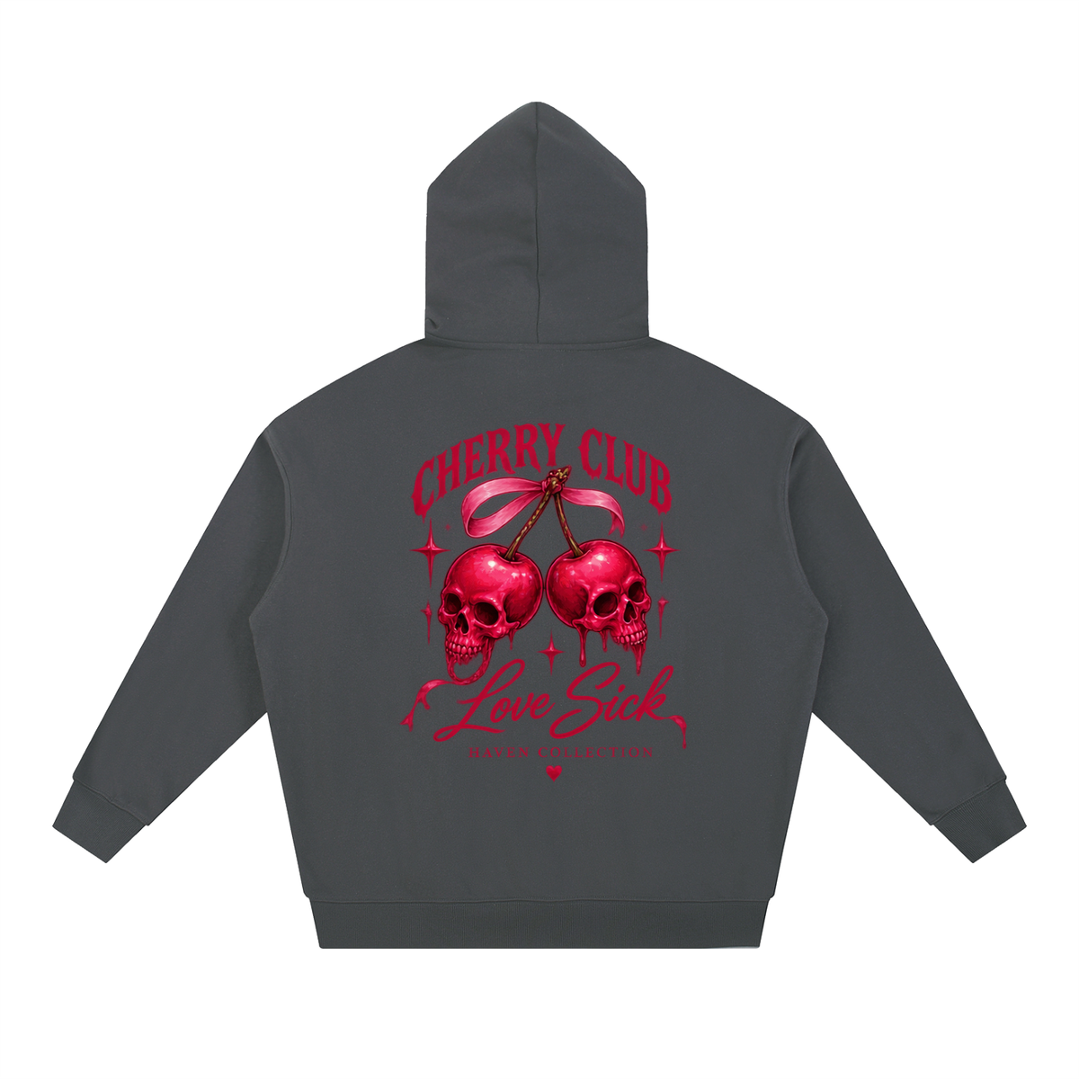 Haven x Cherry Club – Love Sick Oversized Hoodie