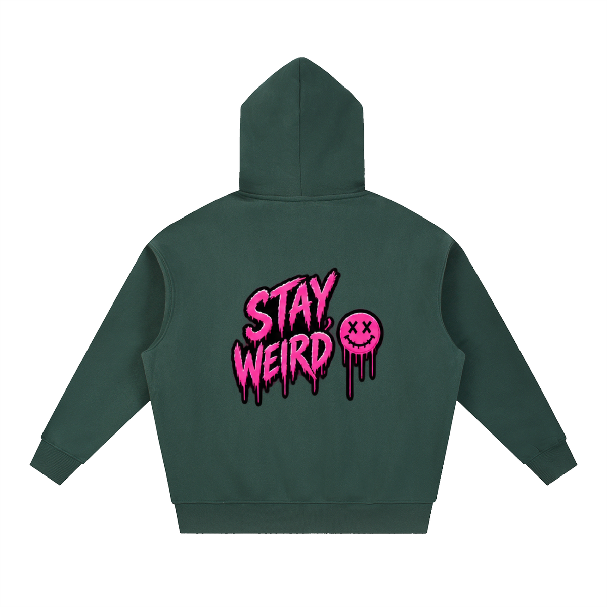 Stay Weird Boxy Oversized Hoodie | Haven Unfiltered Collection