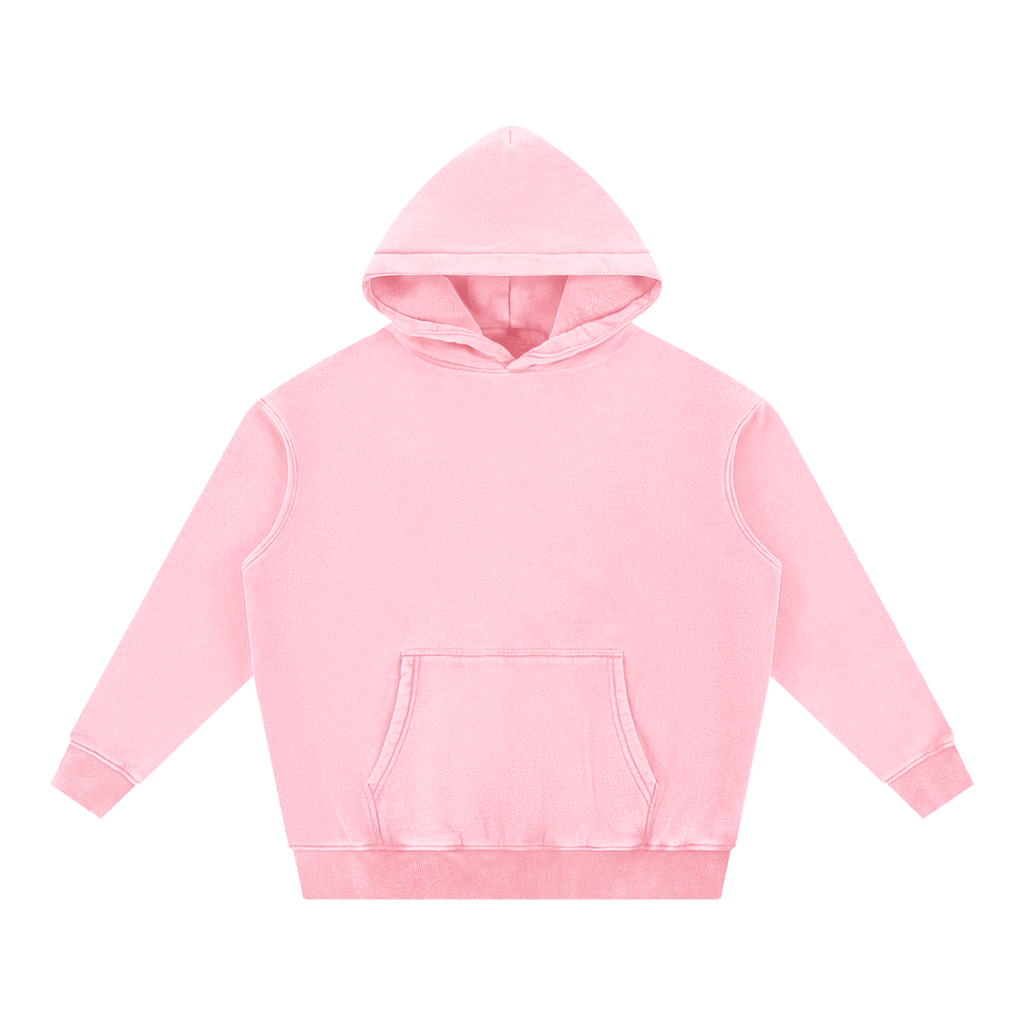No Fucks Given Snow Wash Oversized Hoodie | Haven Unfiltered