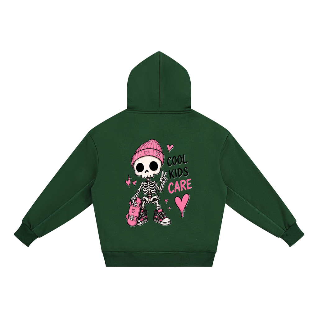 Cool Kids Care Skeleton Kids Hoodie | Little Haven Collection