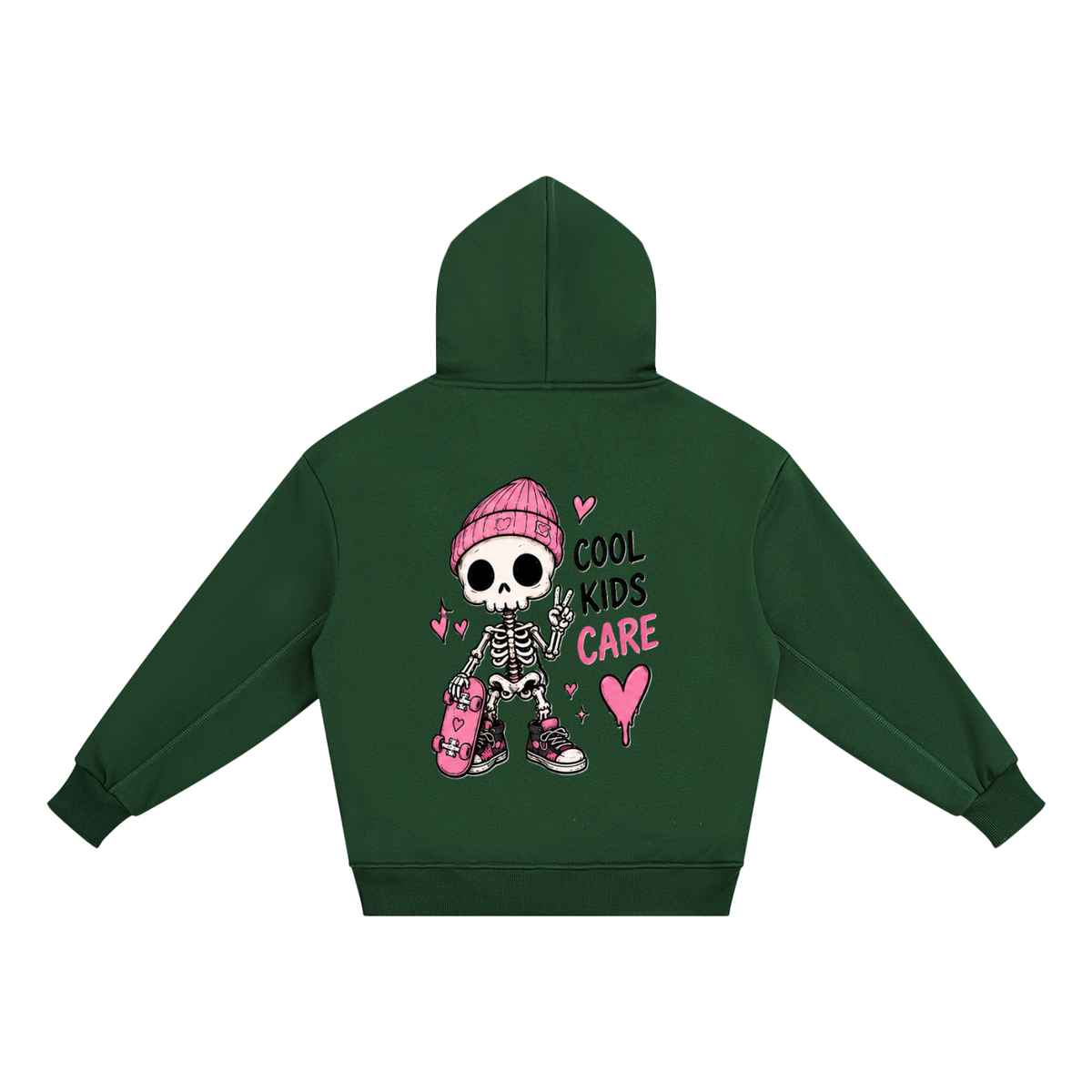 Cool Kids Care Skeleton Kids Hoodie | Little Haven Collection