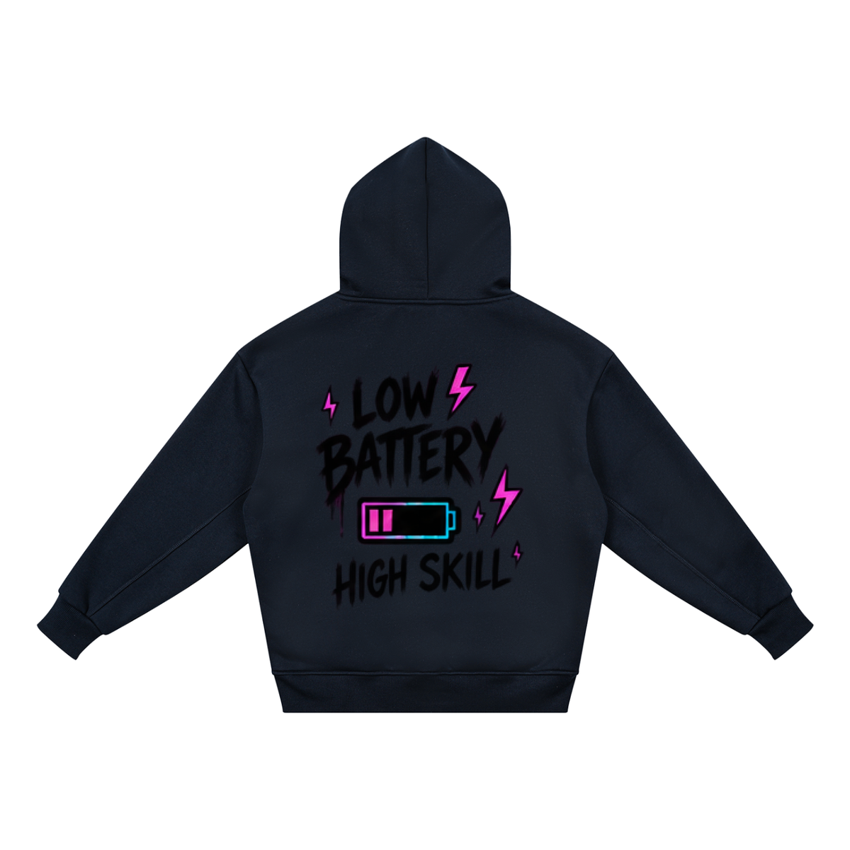 Haven x Pixel Riot Kids — Low Battery High Skill Hoodie