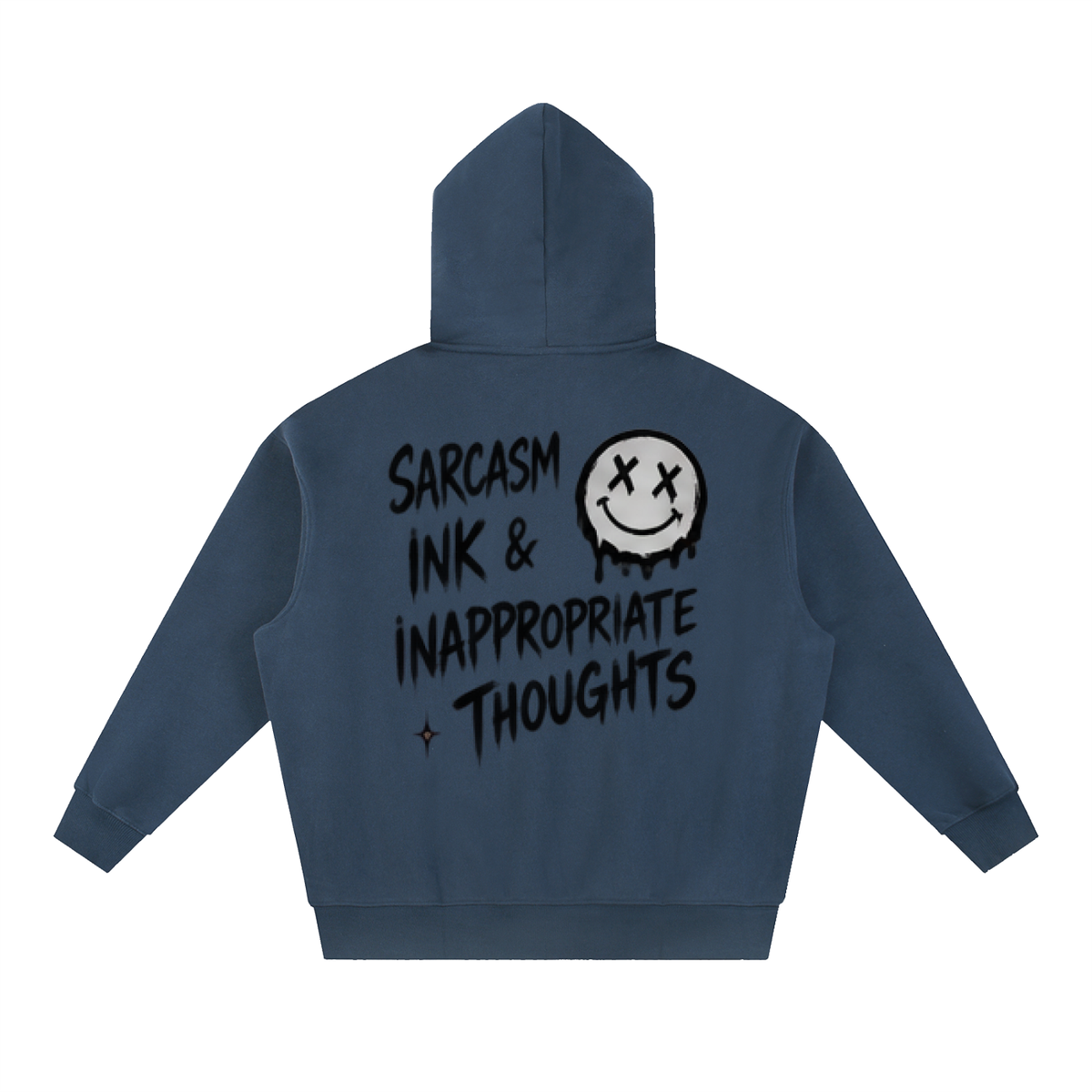 Sarcasm, Ink & Inappropriate Thoughts Oversized Hoodie