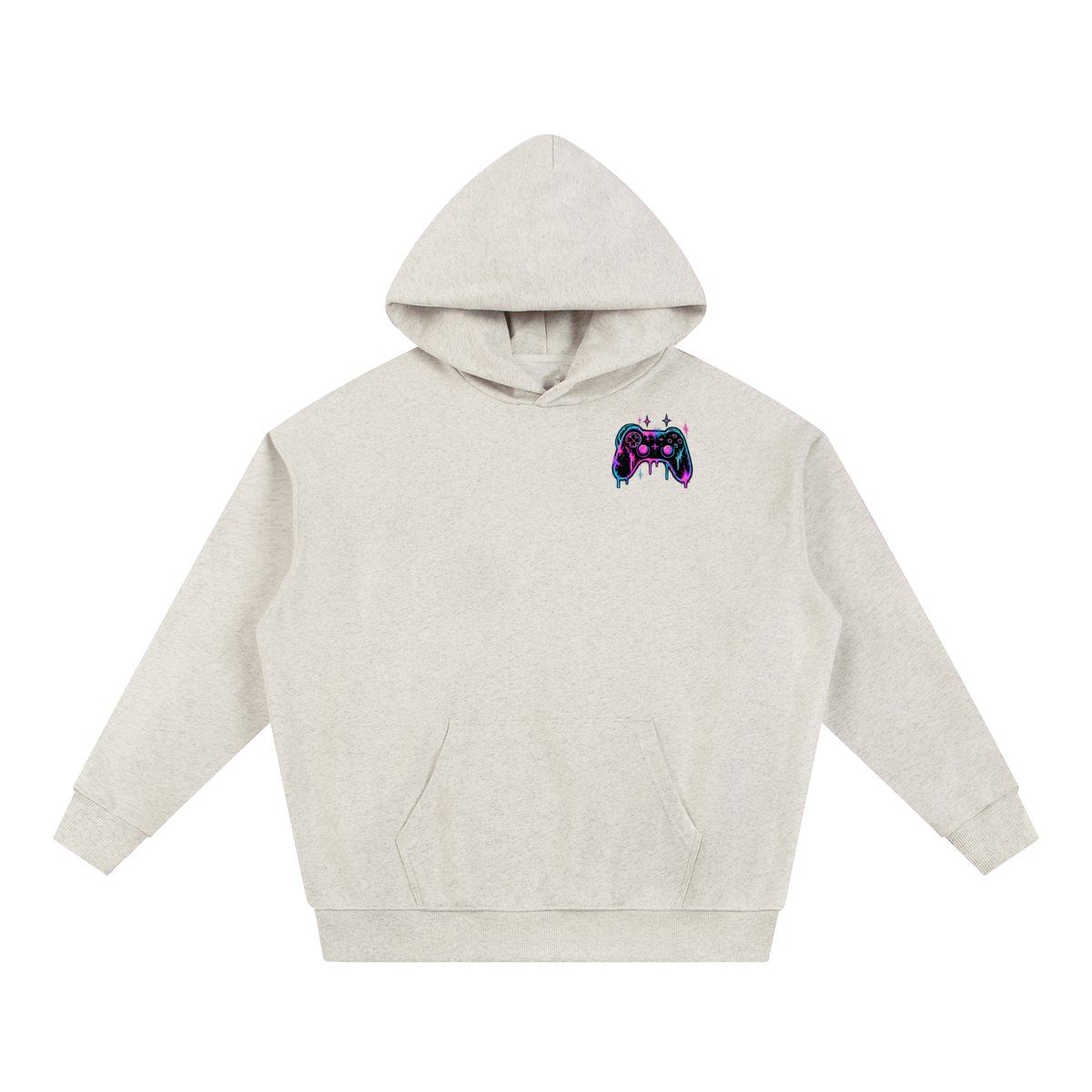Haven X Pixel Riot – Glitch Bunny Adult Gaming Hoodie