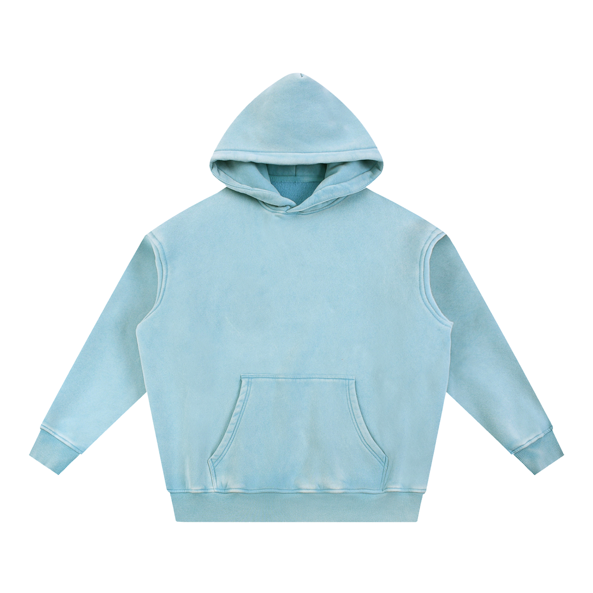 No Fucks Given Snow Wash Oversized Hoodie | Haven Unfiltered