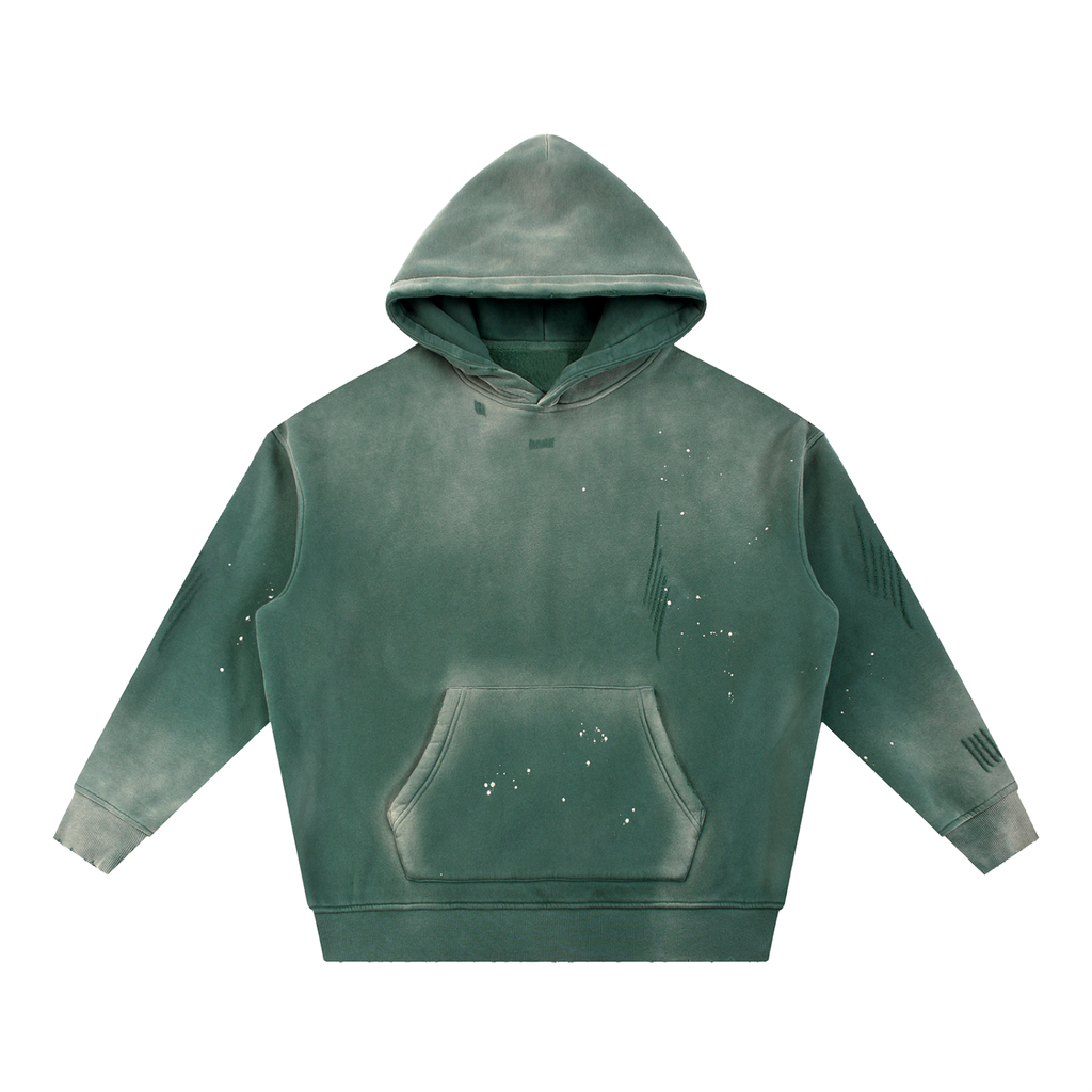 Too Tired for Your Bullsh*t Vintage Faded Hoodie