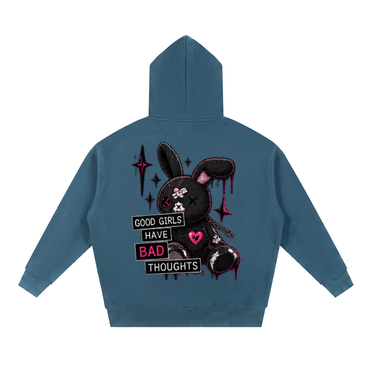 Good Girls Have Bad Thoughts Oversized Hoodie | Haven x Static Hearts Collab