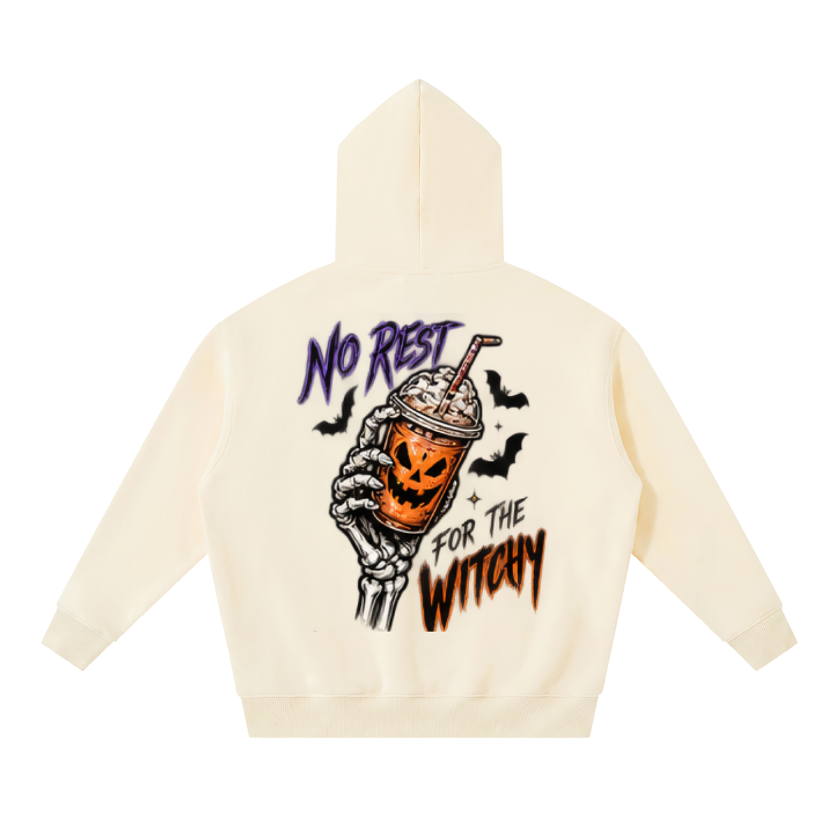 No Rest for the Witchy Boxy Oversized Hoodie | Haven Halloween Collection