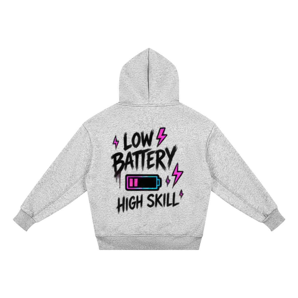 Haven x Pixel Riot Kids — Low Battery High Skill Hoodie