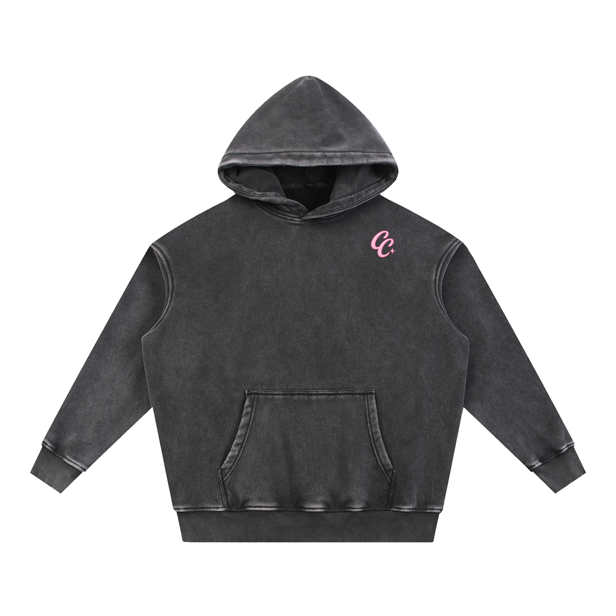Cherry Club Signature Snowwash Oversized Hoodie | Haven x Cherry Club Collab
