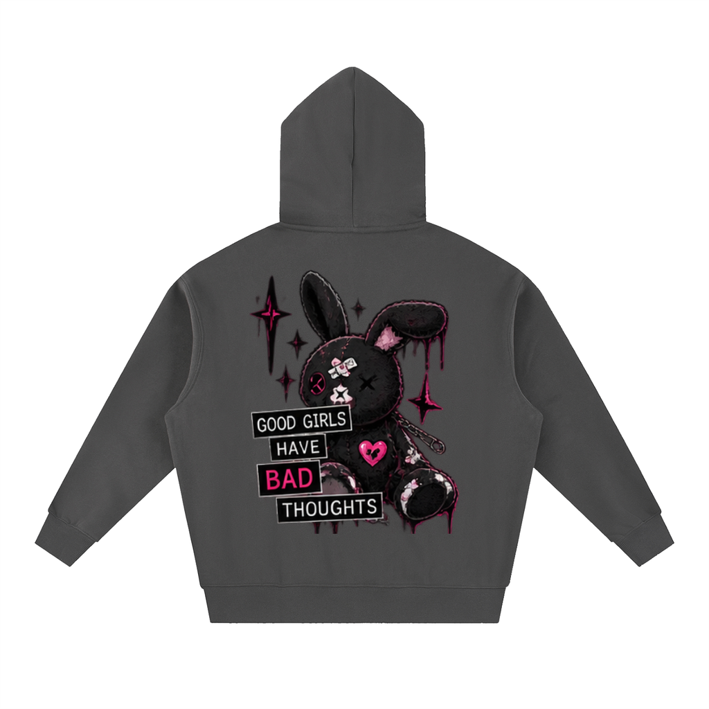 Good Girls Have Bad Thoughts Oversized Hoodie | Haven x Static Hearts Collab