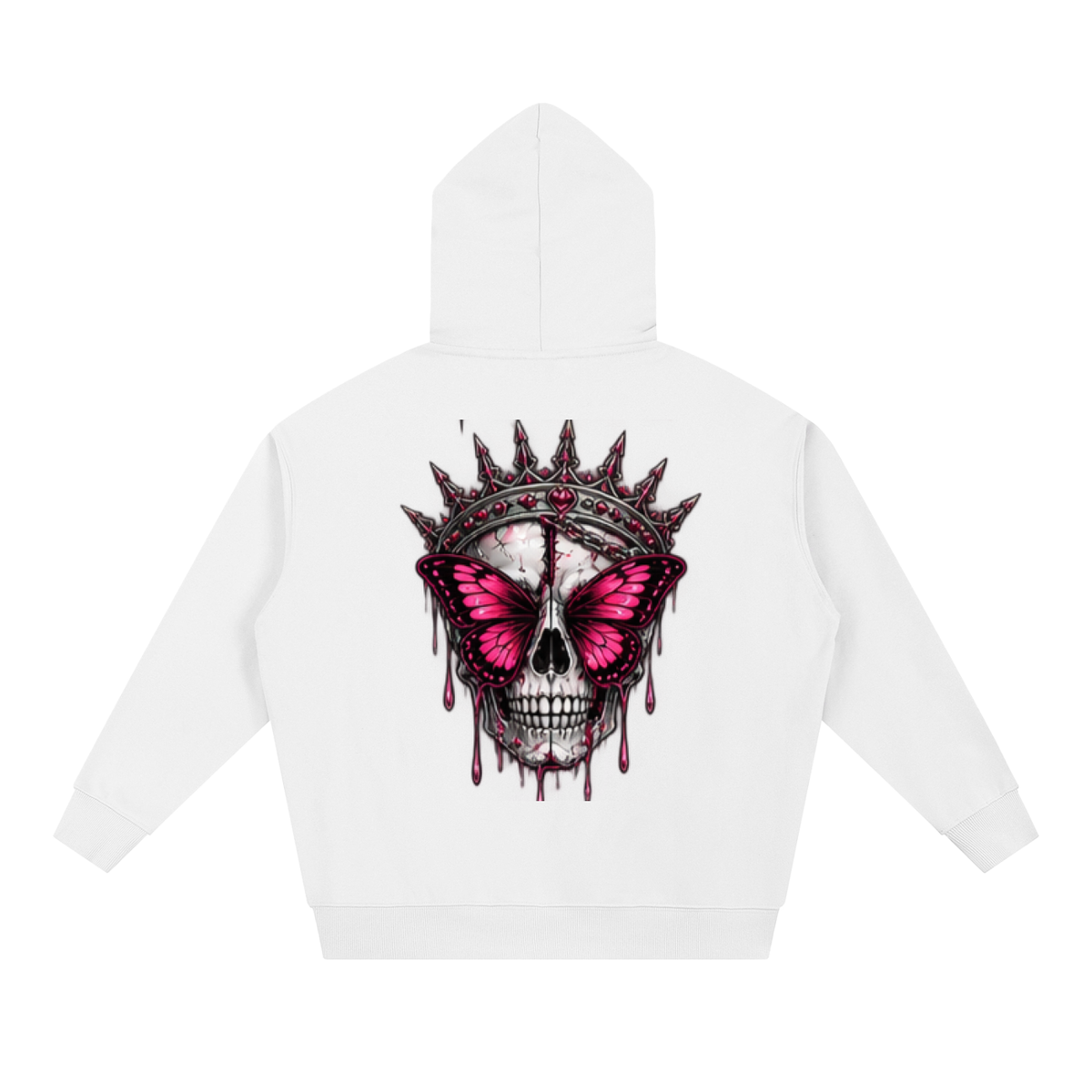 Haven X Static Hearts – Crowned in Chaos Adult Hoodie