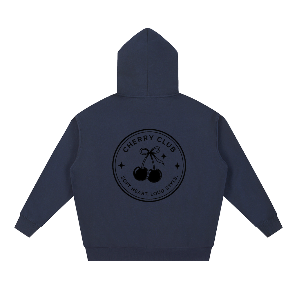 Cherry Club Soft Heart Heavyweight Oversized Hoodie | Haven x Cherry Club Collab