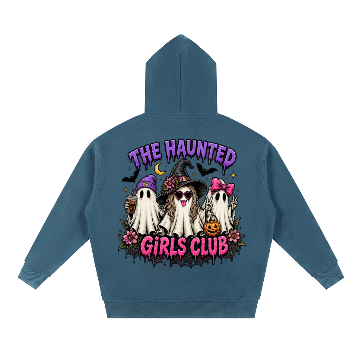 The Haunted Girls Club Boxy Oversized Hoodie | Haven Halloween Collection