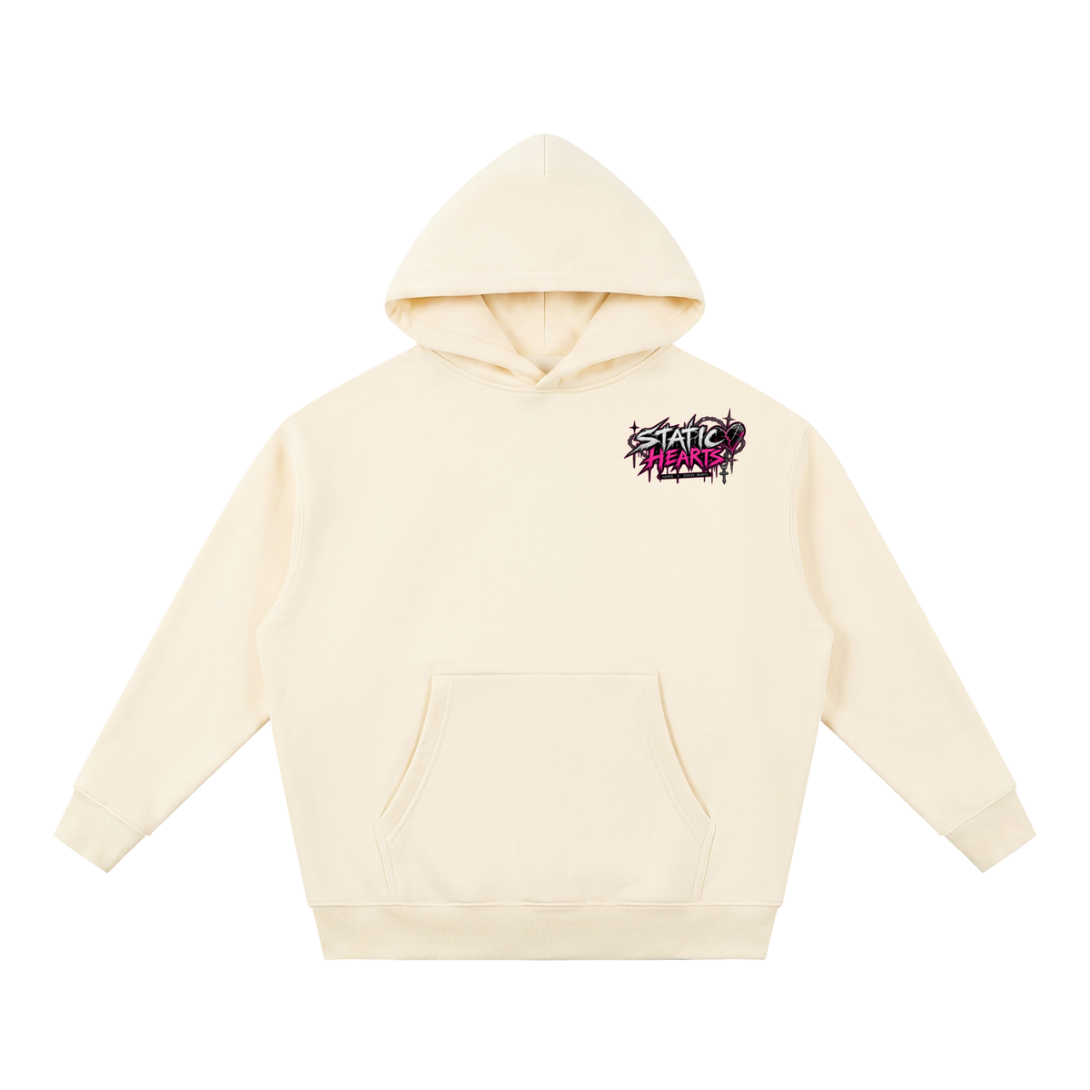 Cute But Complicated Anime Oversized Hoodie | Haven x Static Hearts Collab