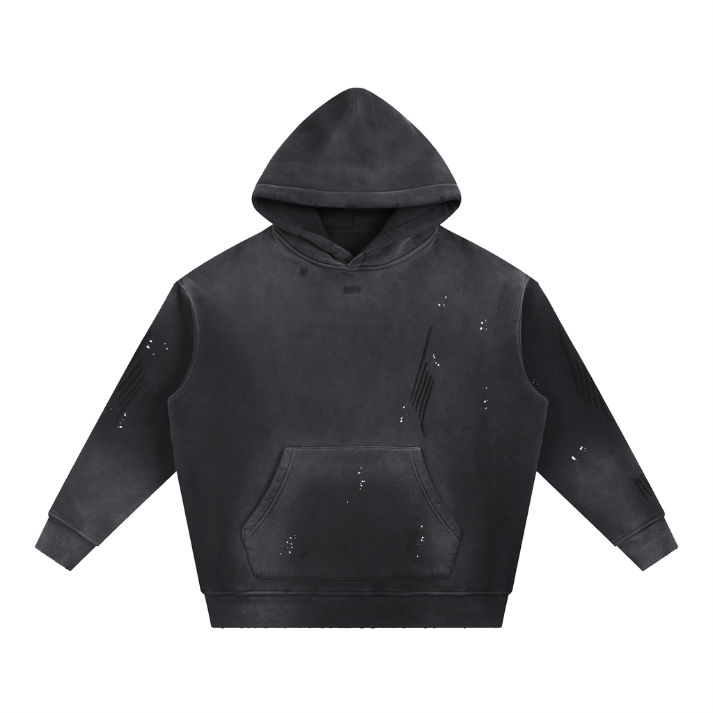 Too Tired for Your Bullsh*t Vintage Faded Hoodie