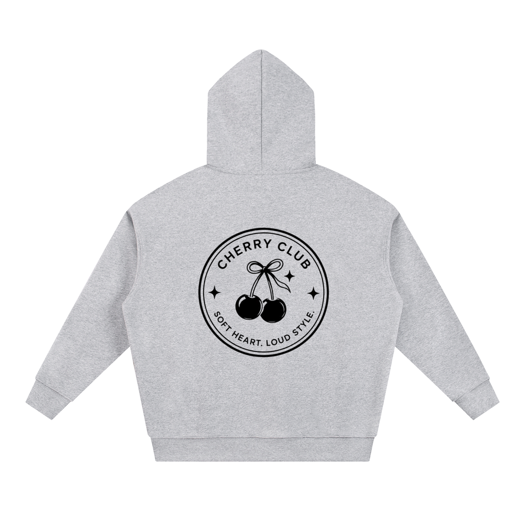 Cherry Club Soft Heart Heavyweight Oversized Hoodie | Haven x Cherry Club Collab