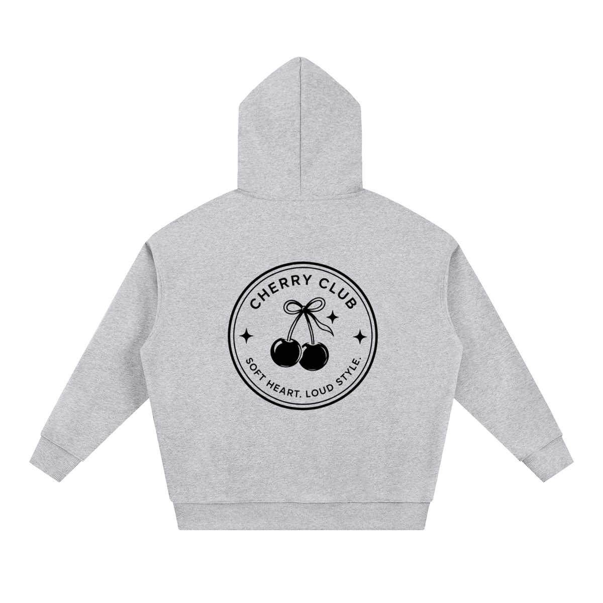 Cherry Club Soft Heart Heavyweight Oversized Hoodie | Haven x Cherry Club Collab