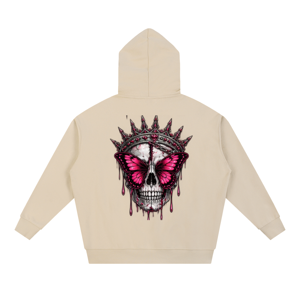 Haven X Static Hearts – Crowned in Chaos Adult Hoodie