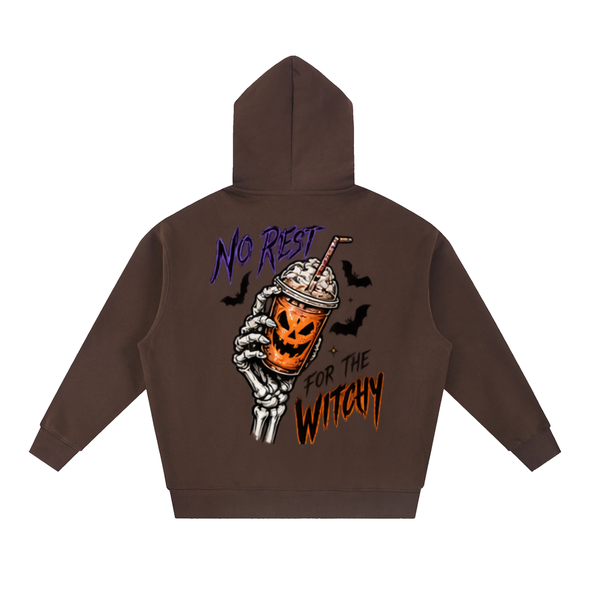 No Rest for the Witchy Boxy Oversized Hoodie | Haven Halloween Collection