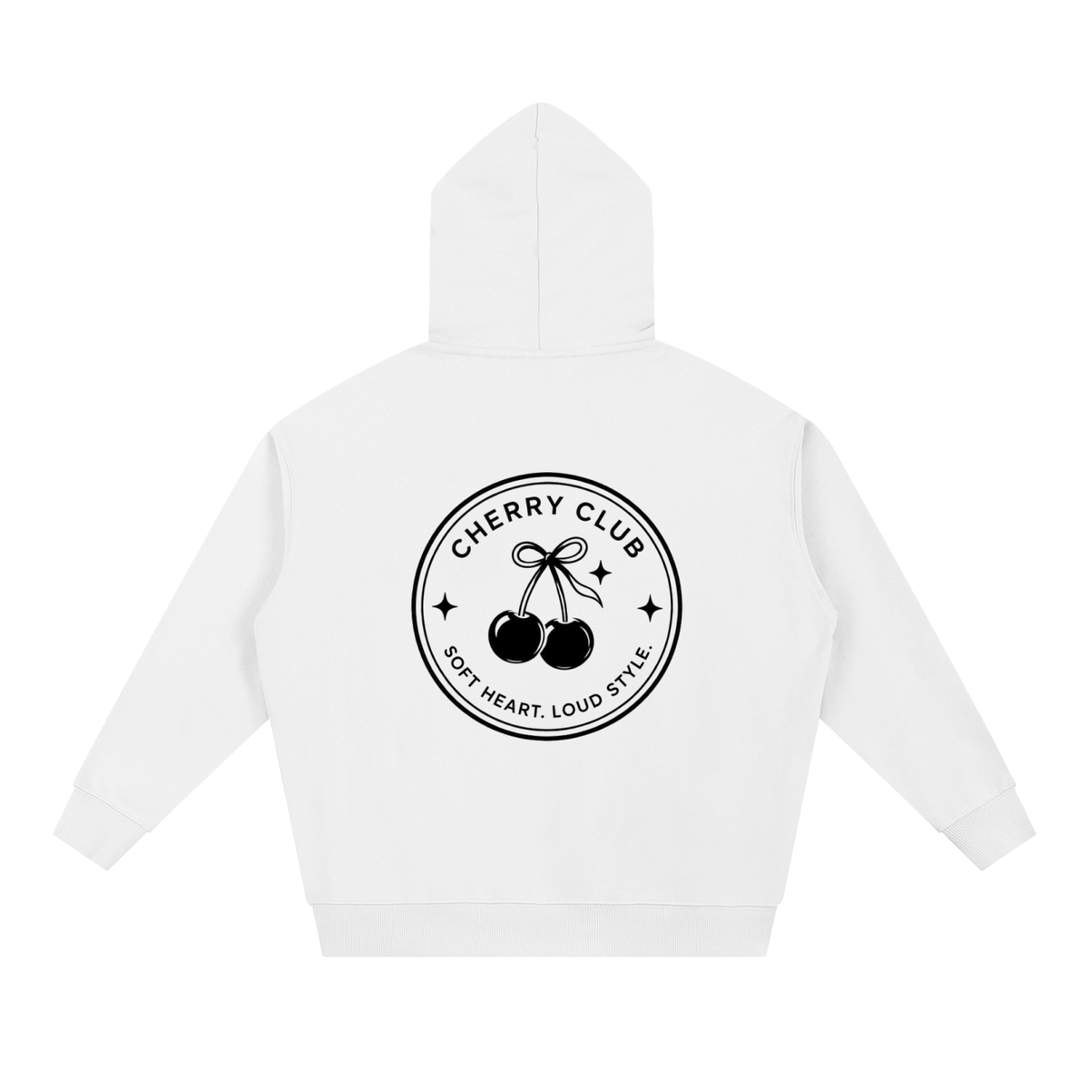 Cherry Club Soft Heart Heavyweight Oversized Hoodie | Haven x Cherry Club Collab