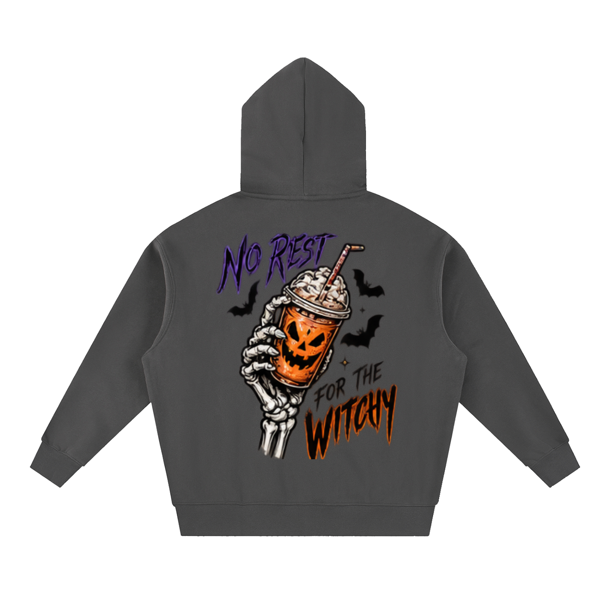 No Rest for the Witchy Boxy Oversized Hoodie | Haven Halloween Collection